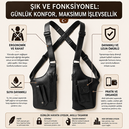 YAMA WEAR Çapraz Askılı Premium Çanta