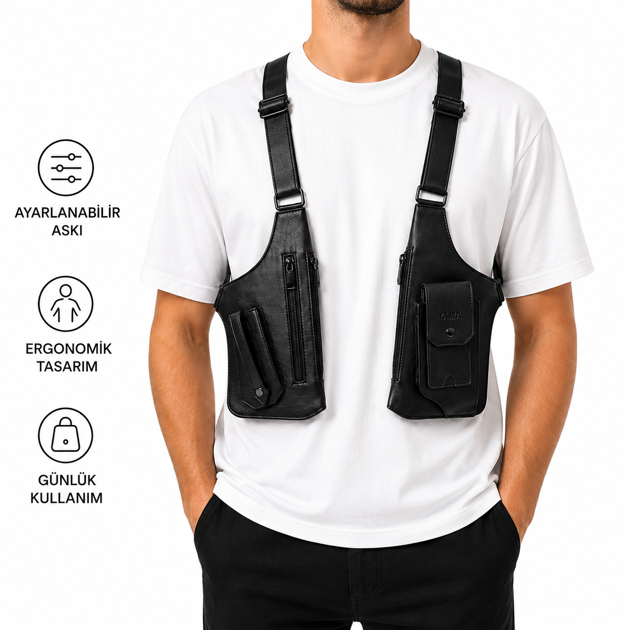 YAMA WEAR Çapraz Askılı Premium Çanta